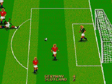 World Championship Soccer II (Europe) screen shot game playing